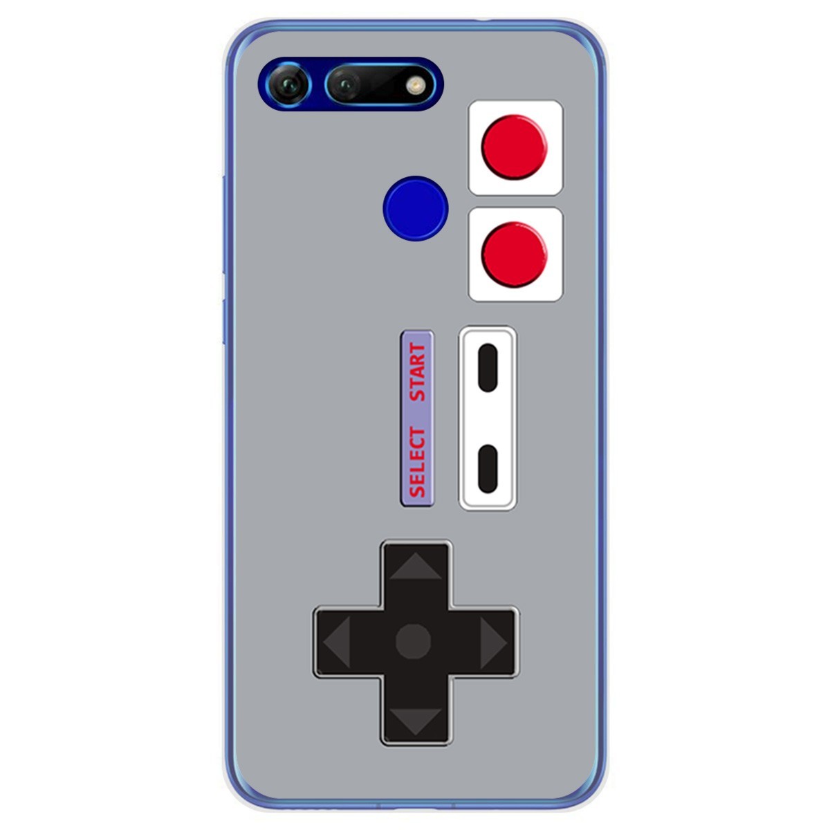 Funda Gel Tpu para Huawei Honor View 20 diseño Consola Dibujos