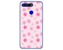 Funda Gel Tpu para Huawei Honor View 20 diseño Flores Dibujos