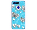 Funda Gel Tpu para Huawei Honor View 20 diseño Mariposas Dibujos