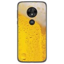 Funda Gel Tpu para Motorola Moto G7 Play diseño Cerveza Dibujos