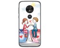 Funda Gel Tpu para Motorola Moto G7 Play diseño Café Dibujos