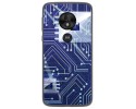 Funda Gel Tpu para Motorola Moto G7 Play diseño Circuito Dibujos