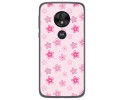 Funda Gel Tpu para Motorola Moto G7 Play diseño Flores Dibujos