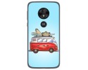 Funda Gel Tpu para Motorola Moto G7 Play diseño Furgoneta Dibujos