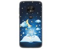 Funda Gel Tpu para Motorola Moto G7 Play diseño Libro Cuentos Dibujos
