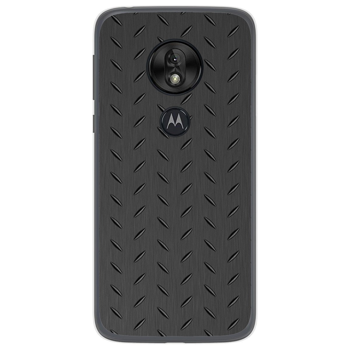 Funda Gel Tpu para Motorola Moto G7 Play diseño Metal Dibujos