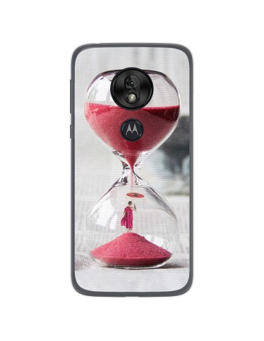 Funda Gel Tpu para Motorola Moto G7 Play diseño Reloj Dibujos