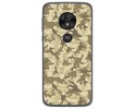 Funda Gel Tpu para Motorola Moto G7 Play diseño Sand Camuflaje Dibujos