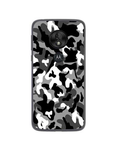 Funda Gel Tpu para Motorola Moto G7 Play diseño Snow Camuflaje Dibujos
