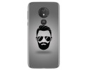 Funda Gel Tpu para Motorola Moto G7 Power diseño Barba Dibujos