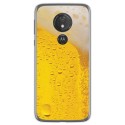 Funda Gel Tpu para Motorola Moto G7 Power diseño Cerveza Dibujos