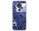 Funda Gel Tpu para Motorola Moto G7 Power diseño Circuito Dibujos