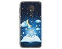 Funda Gel Tpu para Motorola Moto G7 Power diseño Libro Cuentos Dibujos