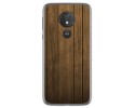 Funda Gel Tpu para Motorola Moto G7 Power diseño Madera Dibujos