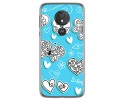 Funda Gel Tpu para Motorola Moto G7 Power diseño Mariposas Dibujos