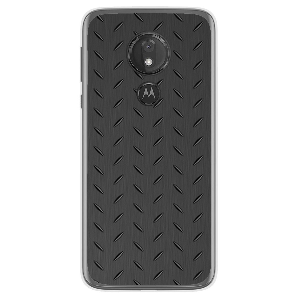 Funda Gel Tpu para Motorola Moto G7 Power diseño Metal Dibujos