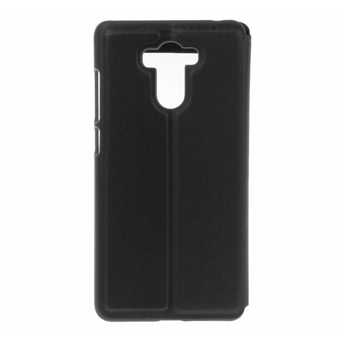 Funda Soporte Piel Negra Con Ventana para Xiaomi Redmi 4 / 4 Pro Flip Libro