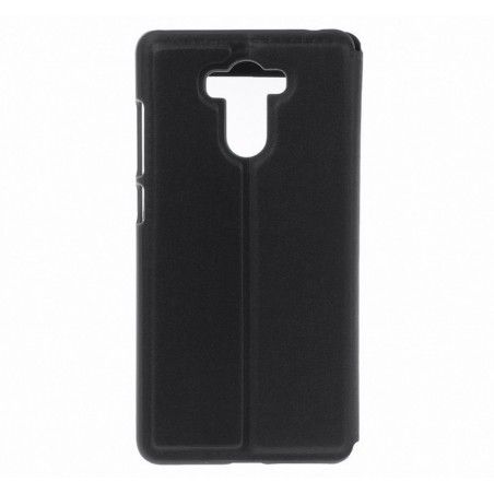 Funda Soporte Piel Negra Con Ventana para Xiaomi Redmi 4 / 4 Pro Flip Libro