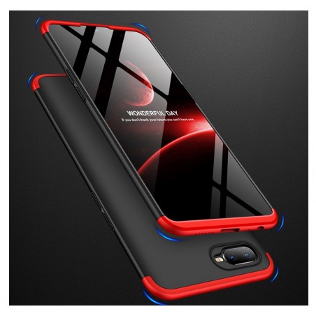 Funda Carcasa GKK 360 para Oppo RX17 Neo Color Negra / Roja