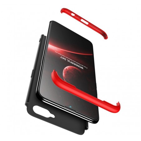 Funda Carcasa GKK 360 para Oppo RX17 Neo Color Negra / Roja