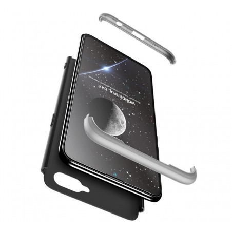 Funda Carcasa GKK 360 para Oppo RX17 Neo Color Negra / Plata
