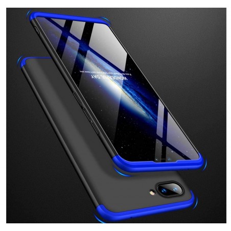 Funda Carcasa GKK 360 para Xiaomi Mi 8 Lite Color Negra / Azul