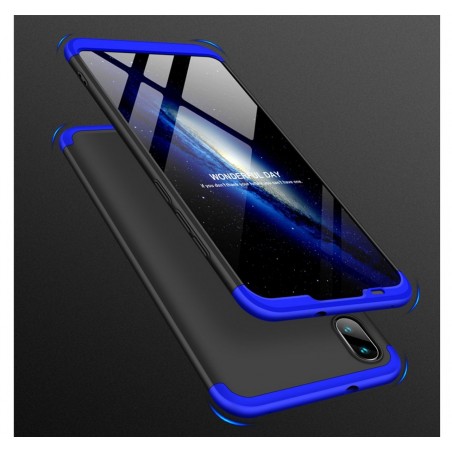 Funda Carcasa GKK 360 para Xiaomi Mi Play Color Negra / Azul