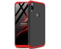Funda Carcasa GKK 360 para Xiaomi Mi Play Color Negra / Roja