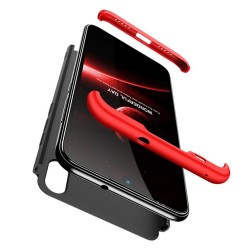 Funda Carcasa GKK 360 para Xiaomi Mi Play Color Negra / Roja