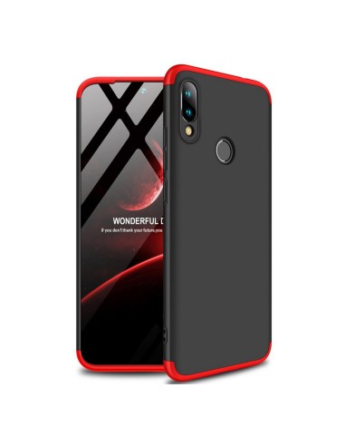 Funda Carcasa GKK 360 para Xiaomi Redmi Note 7 Color Negra / Roja