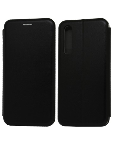 Funda Libro Soporte Magnética Elegance Negra para Huawei P30