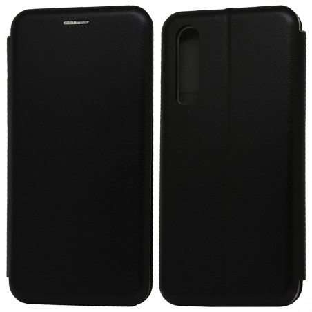 Funda Libro Soporte Magnética Elegance Negra para Huawei P30