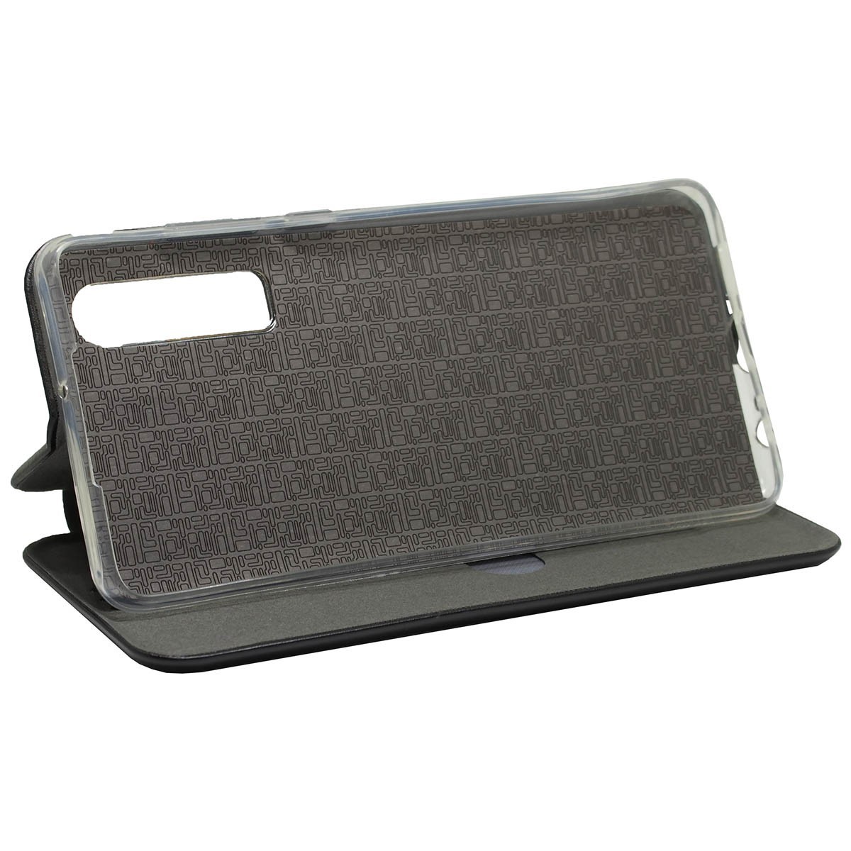 Funda Libro Soporte Magnética Elegance Negra para Huawei P30