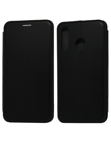 Funda Libro Soporte Magnética Elegance Negra para Huawei P30 Lite