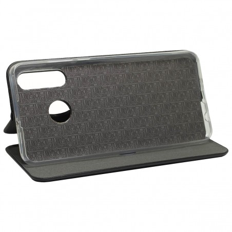 Funda Libro Soporte Magnética Elegance Negra para Huawei P30 Lite