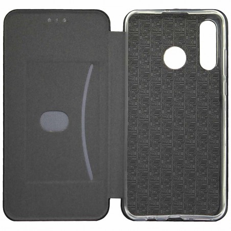Funda Libro Soporte Magnética Elegance Negra para Huawei P30 Lite