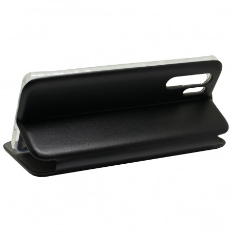 Funda Libro Soporte Magnética Elegance Negra para Huawei P30 Pro
