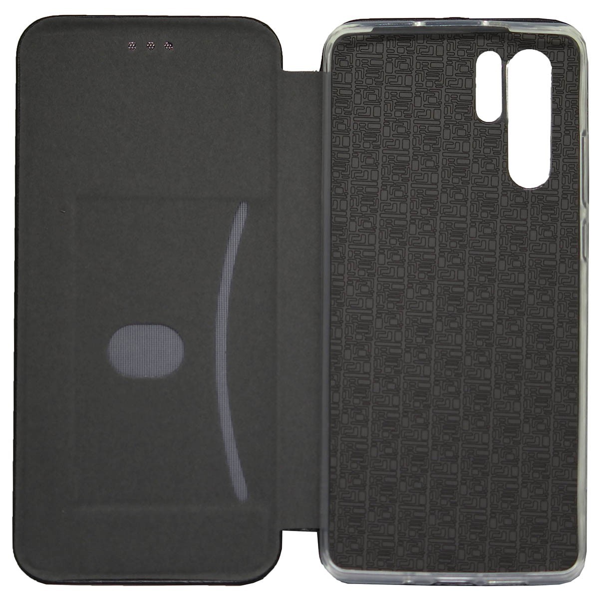 Funda Libro Soporte Magnética Elegance Negra para Huawei P30 Pro