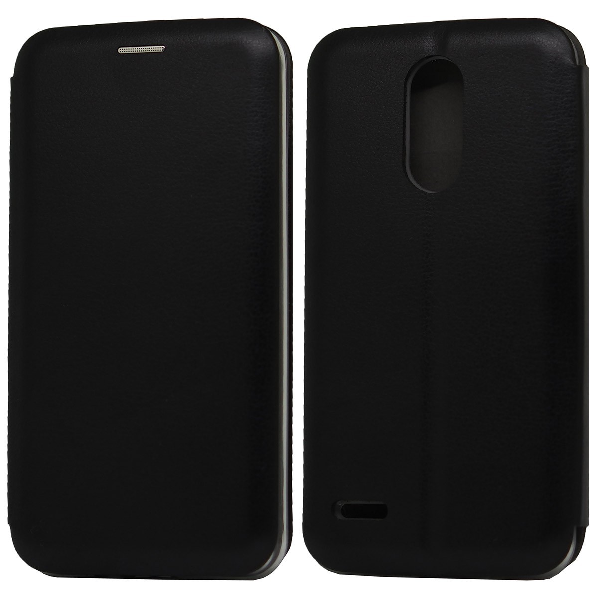 Funda Libro Soporte Magnética Elegance Negra para Lg K9