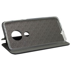 Funda Libro Soporte Magnética Elegance Negra para Motorola Moto G7 / G7 Plus 2