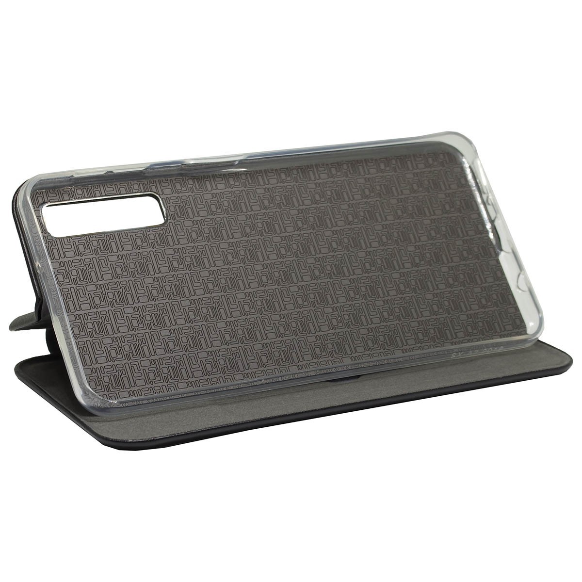 Funda Libro Soporte Magnética Elegance Negra para Samsung Galaxy A7 (2018)