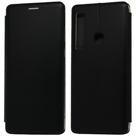 Funda Libro Soporte Magnética Elegance Negra para Samsung Galaxy A9 (2018)