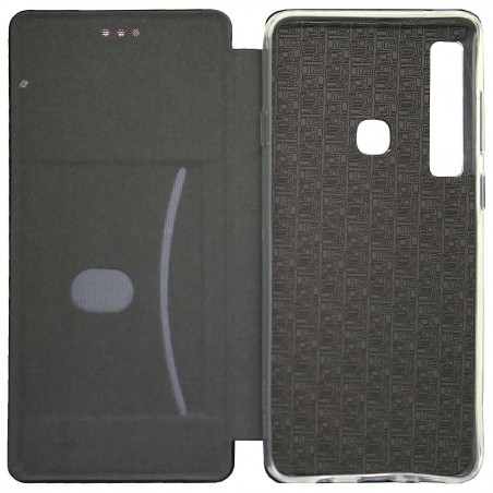 Funda Libro Soporte Magnética Elegance Negra para Samsung Galaxy A9 (2018)