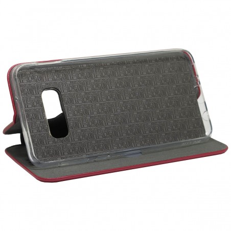 Funda Libro Soporte Magnética Elegance Roja para Samsung Galaxy S10e