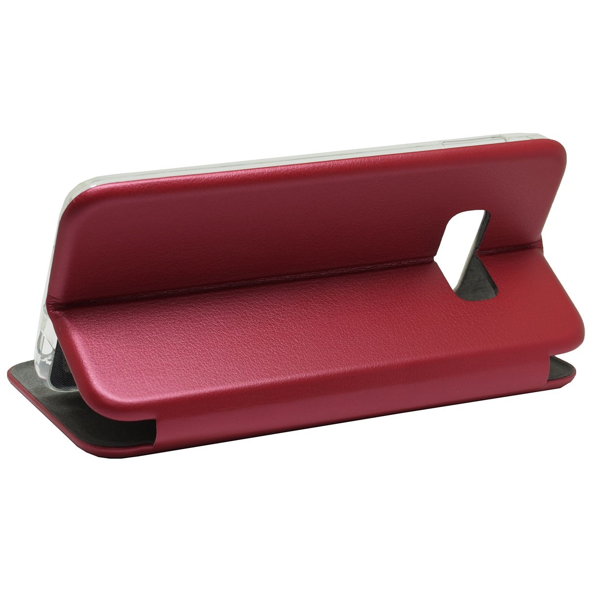 Funda Libro Soporte Magnética Elegance Roja para Samsung Galaxy S10e