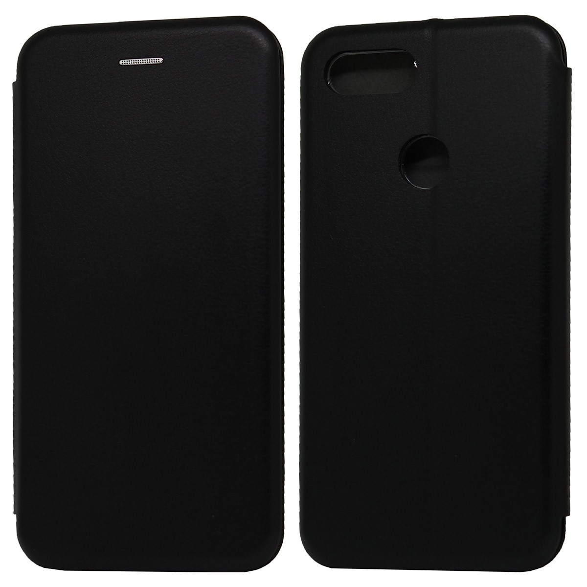 Funda Libro Soporte Magnética Elegance Negra para Xiaomi Mi 8 Lite
