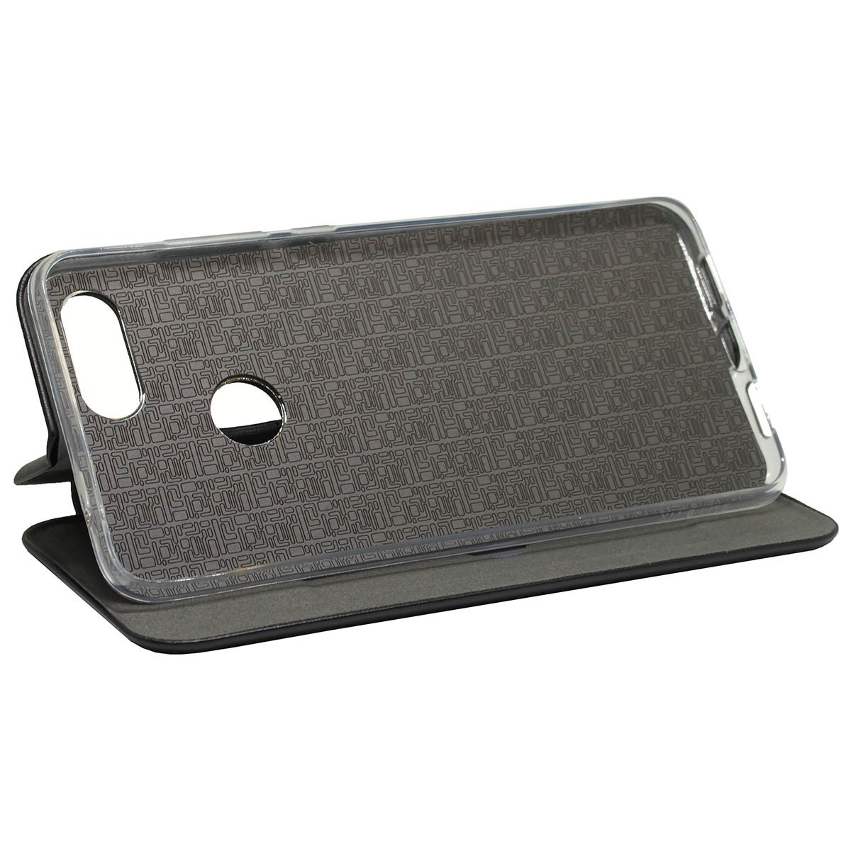 Funda Libro Soporte Magnética Elegance Negra para Xiaomi Mi 8 Lite