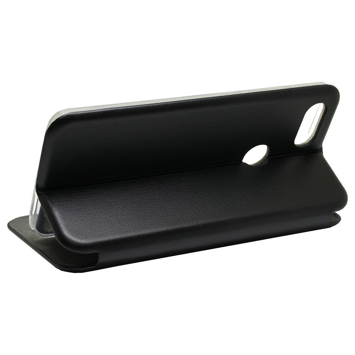 Funda Libro Soporte Magnética Elegance Negra para Xiaomi Mi 8 Lite