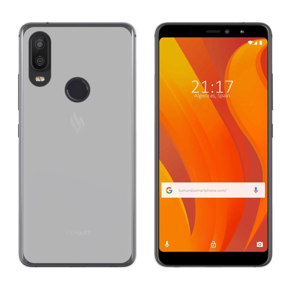 Funda Gel Tpu para Vsmart Active 1 Color Transparente