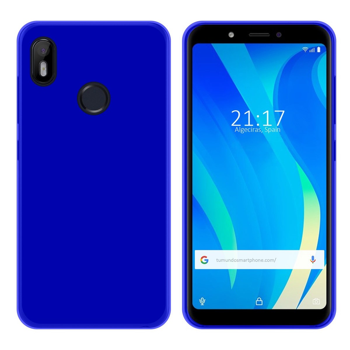 Funda Gel Tpu para Vsmart Joy 1 Color Azul